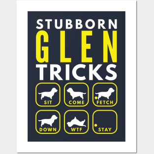 Stubborn Glen of Imaal Terrier Tricks - Dog Training Posters and Art